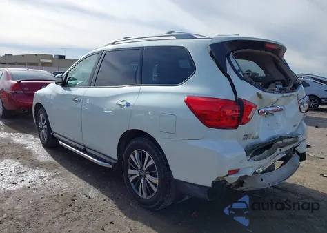 2019 Nissan Pathfinder Sv z USA, uszkodzony, nr VIN 5N1DR2MN2KC582916
